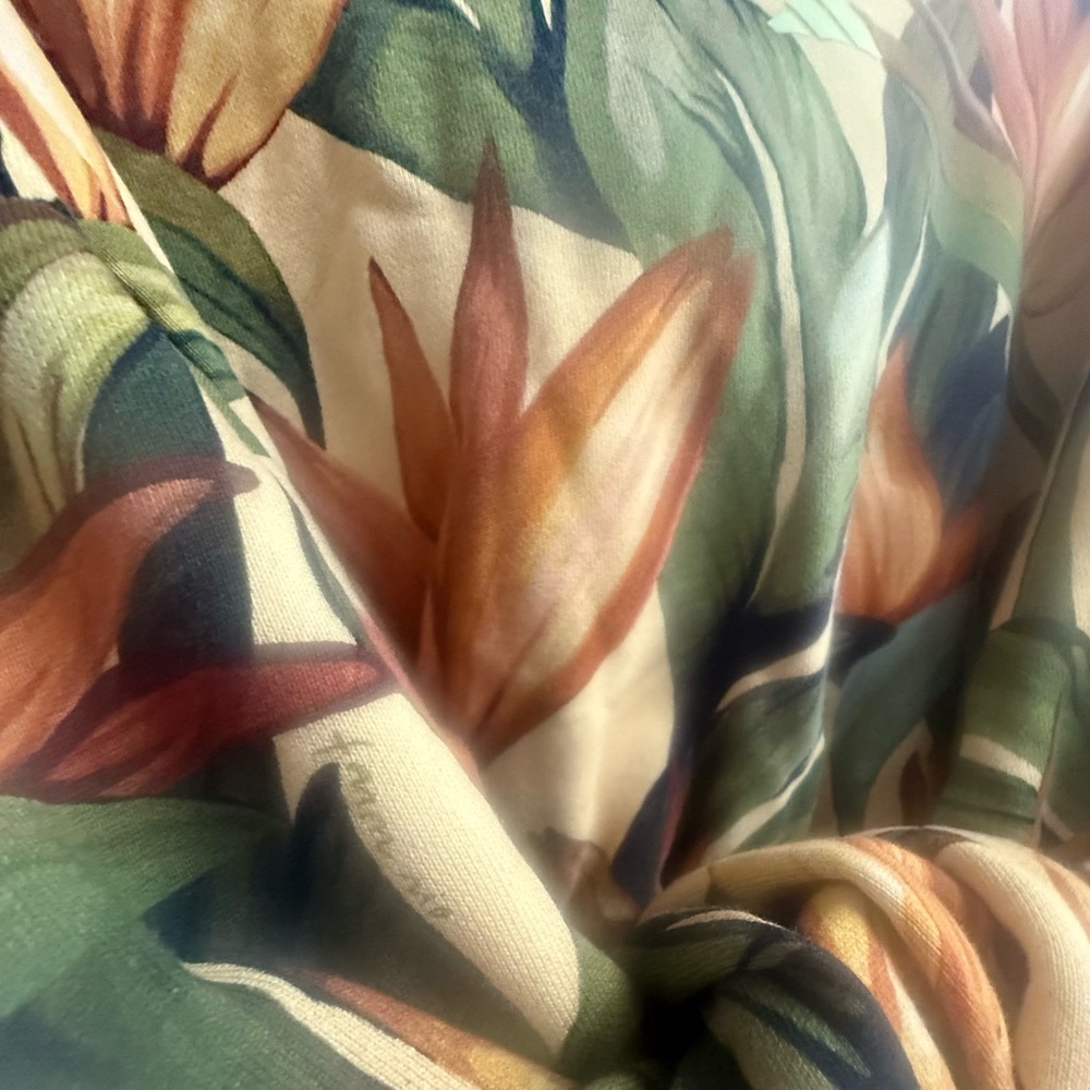 Farm Rio X Adidas Hoodie with Leaf Print - Picture 4 of 4